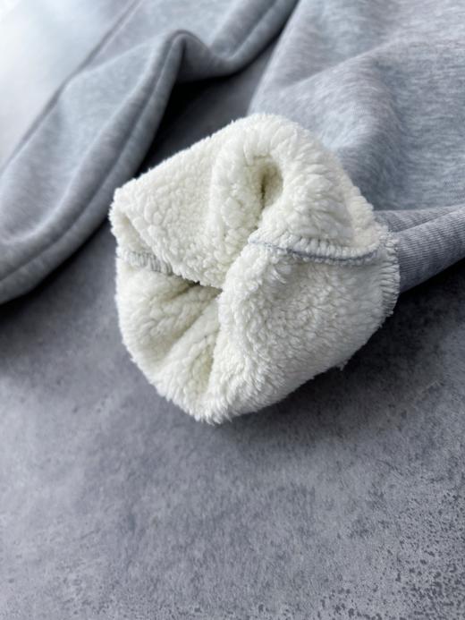 D111733冬季B备款男女儿童羊羔绒运动裤加厚加绒保暖卫裤 商品图14