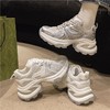 【韩系轻便松糕厚底老爹鞋】女2025新款跑步系带网纱运动休闲鞋女 商品缩略图3