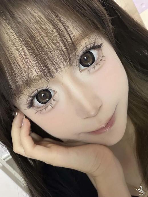 Hanawink 半年抛 甜心暴击棕 直径14.5mm着色14.4mm 商品图1