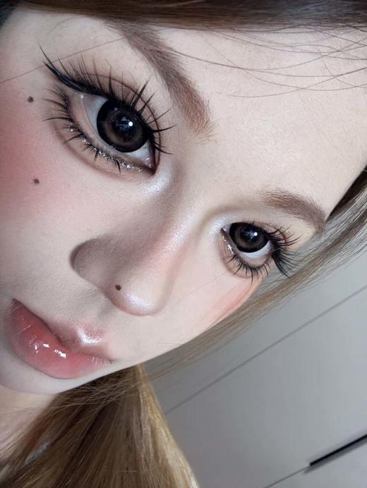 Hanawink 半年抛 甜心暴击棕 直径14.5mm着色14.4mm 商品图12