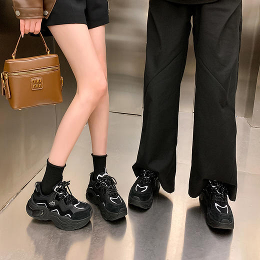 Monrinda美年达流云真皮老爹鞋GM800 商品图4