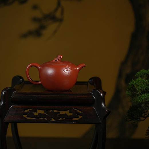 龙德堂陶艺 汤宣武制《云盈》原矿大红袍 220cc 库存请咨询客服 商品图1