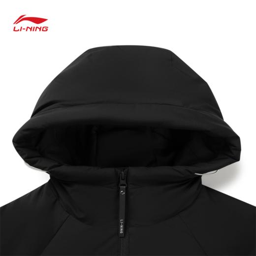 李宁女子保暖防泼水鸭绒短羽绒服AYMV198 商品图2