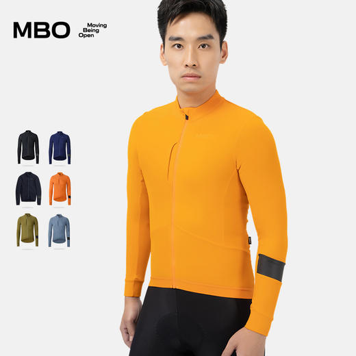 MBO男子气质抓绒长袖骑行服 秋冬户外骑行保暖外套 光年 商品图1