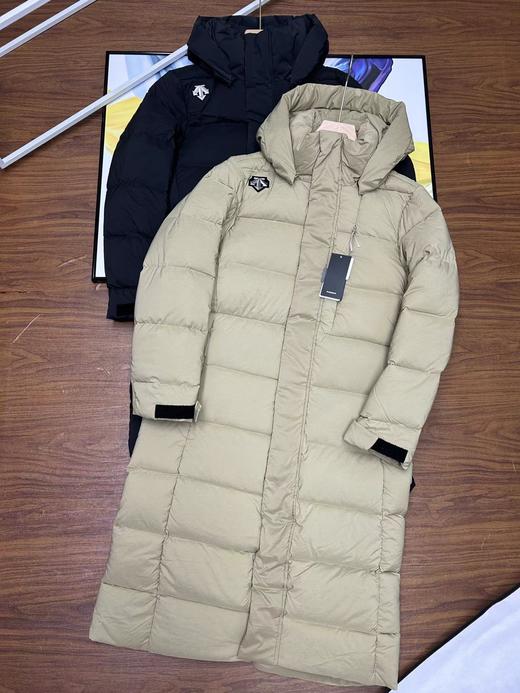 D111711彭于晏中长款羽绒服男女士情侣款派克服大衣 商品图0