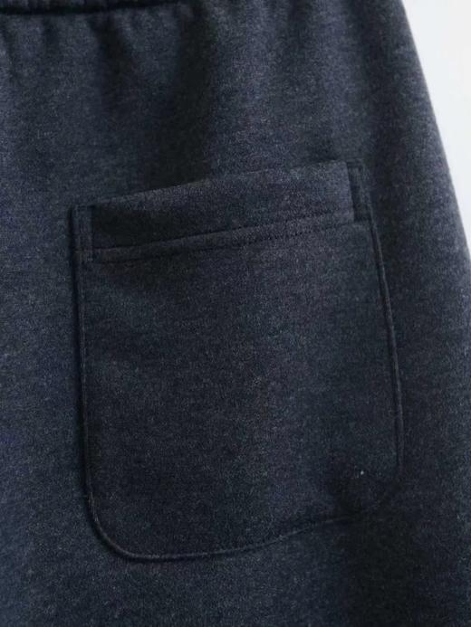 D111707温暖显瘦羊毛羽绒混纺香蕉奶奶裤休闲裤 商品图11