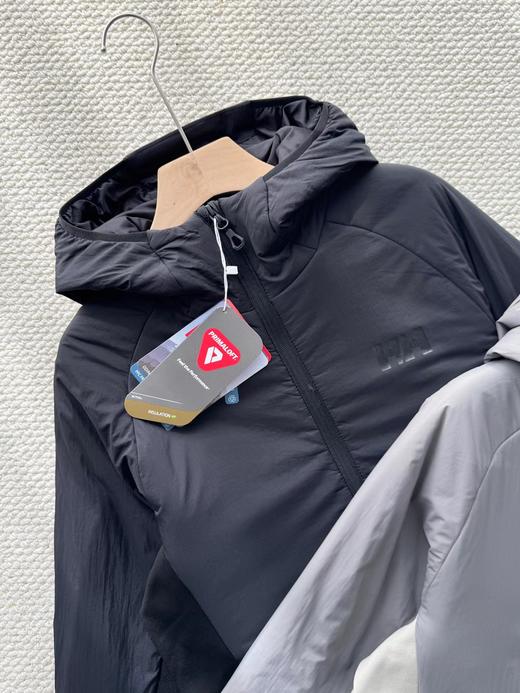 D111718男士轻薄防风透气P棉户外徒步连帽棉服 商品图6