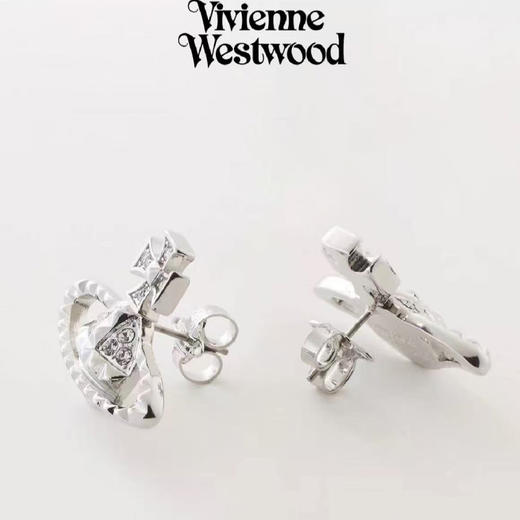 春日限定【抢先购】Vivienne西太后铆钉款土星项链银色/耳饰银色 -mi_bba 商品图7