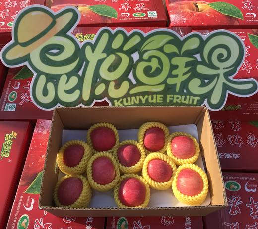 昆悦鲜果 逍駕夼 红富士苹果80#5斤 箱（线上包邮） 商品图2