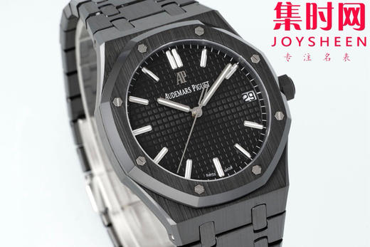 爱彼 APS皇家橡树15500系列 皇家橡树全陶瓷 15500陶瓷壳 黑陶瓷 男士腕表 新到货，凭借陶瓷材质与Cal.4302一体机 商品图1