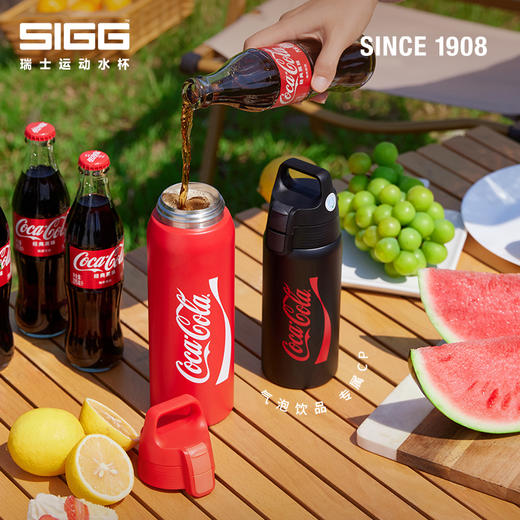 积分兑换【瑞士百年品牌 可口可乐联名限量款】SIGG律动系列一键开合保温杯&精彩系列一键开合运动杯#异业福利 商品图0