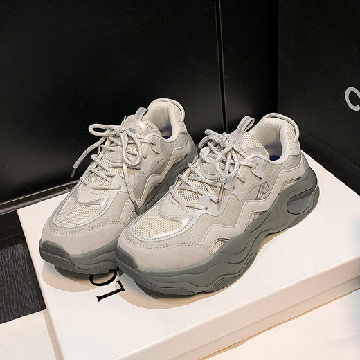 Monrinda美年达流云真皮老爹鞋GM800 商品图8