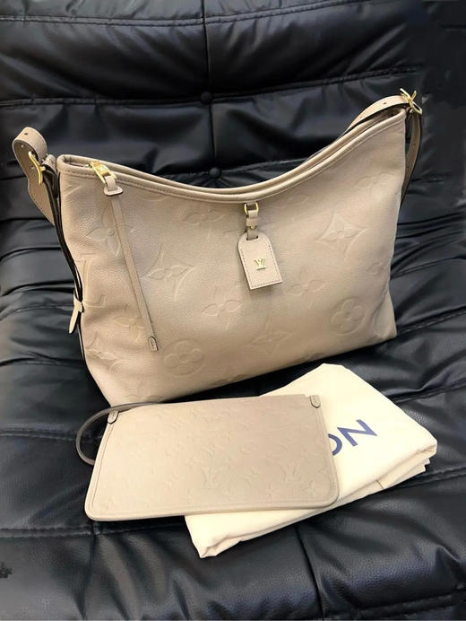 LV carryall 大号 大象灰 牛皮 芯片款 商品图0