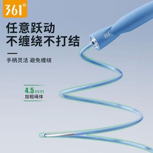 「五色可选！高颜值」361°竞速跳绳健身运动成人儿童小学生专用中考耐磨跳绳学生专用 商品图2