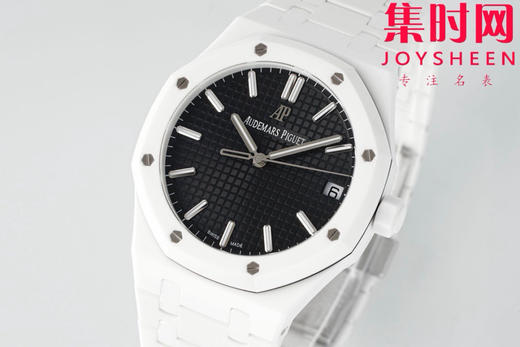 爱彼 APS皇家橡树15500系列 皇家橡树全陶瓷 15500陶瓷壳 白陶瓷 男士腕表 新到货，凭借陶瓷材质与Cal.4302一体机 商品图2