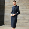 IWY/高级感藏蓝色西装套装裙女职业装修身显瘦正式场合工作服25CQ883 商品缩略图6
