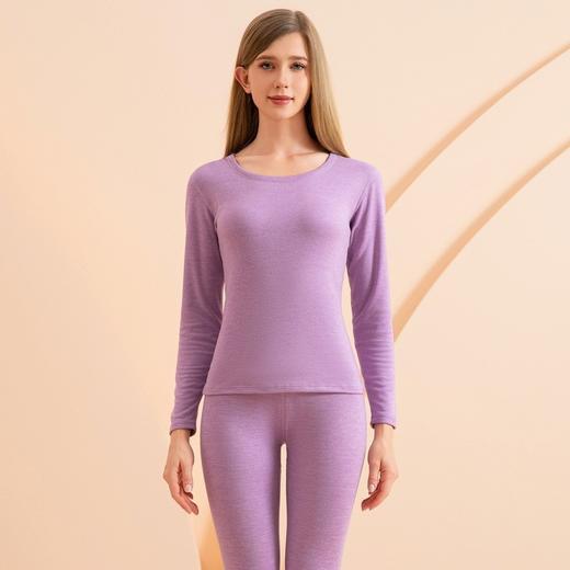 【貂绒蚕丝抗寒润肤】新款黑金贴片羊毛蚕丝男士保暖内衣套装衬裤打底裤毛线裤防寒磨毛。ja 商品图3