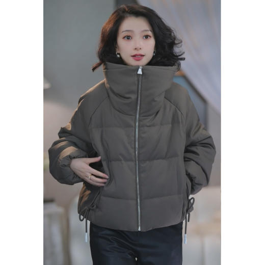 西子/【醇冬】90鹅绒600+蓬松度廓形连帽抽绳羽绒服/YRHJ0369 商品图1