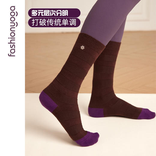 FW039毛毛虫弹力棉袜 商品图4