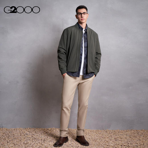 G2000男装FW25商场新款【纯棉牛津纺/抗皱免烫】舒适休闲衬衫56120838 商品图2