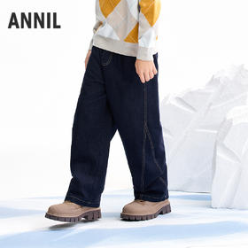 【实体店同款】男童全腰棉裤冬季新款安奈儿童装AB546085