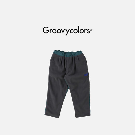 日本GC童装 Groovycolors 摇粒绒拼接设计长裤 商品图2