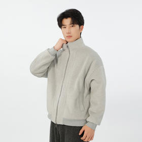 简约设计韩系立领厚绒外套-纪念日百货门店同款167946957