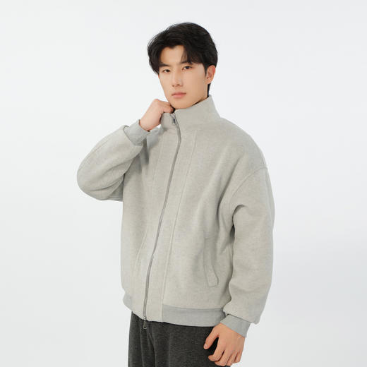 简约设计韩系立领厚绒外套-纪念日百货门店同款167946957 商品图0