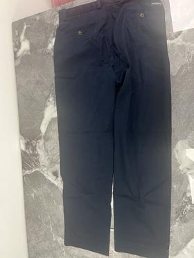 瑕疵Brooks brothers/布克兄弟 Clark Fit 男士纯色直筒休闲长裤