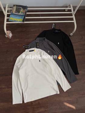 两件装拉夫劳伦小马刺绣自发热面料半高领长袖打底衫