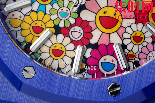 爱彼 APS皇家橡树15500系列 皇家橡树全陶瓷 15500陶瓷壳 蓝陶瓷 太阳花 笑脸花朵盘 男士腕表 新到货，凭借陶瓷材质与Cal.4302一体机 商品图4