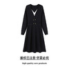 奢姿大码女装2025春季气质V领假两件连衣裙胖妹妹时尚针织裙子9851890332 商品缩略图0