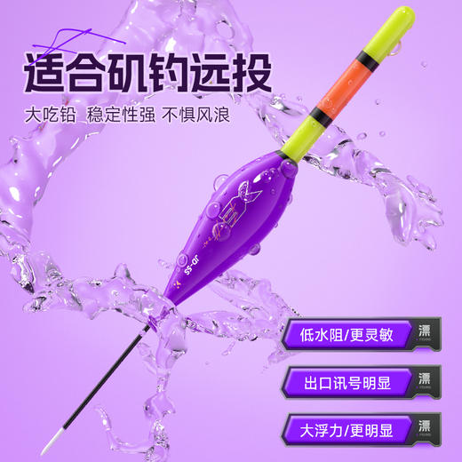 佳钓尼日夜两用矶钓夜光漂咬钩变色抓口稳定 小身材大吃铅路滑也能使用 商品图4