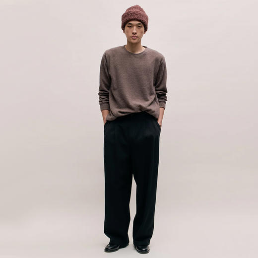 A KIND OF GUISE PIERO PANTS 意大利羊毛棉混纺双褶宽松长裤 商品图3