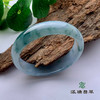 派瑞翡翠 翡翠手镯 糯冰 浅绿 商品缩略图0