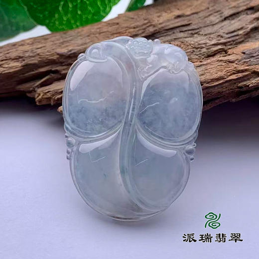 派瑞翡翠 翡翠挂件 冰种 无色 商品图1