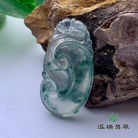 派瑞翡翠 翡翠挂件 冰种 浅绿