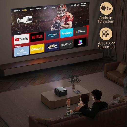 美国Westinghouse （西屋）原生 4K 超高清投影仪 非凡视觉 3840 x 2160分辨率 商品图3