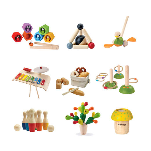 泰国Plantoys益智玩具（多款式合集） 安全木制玩具耐摔 商品图0
