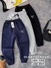 D111733冬季B备款男女儿童羊羔绒运动裤加厚加绒保暖卫裤 商品缩略图0