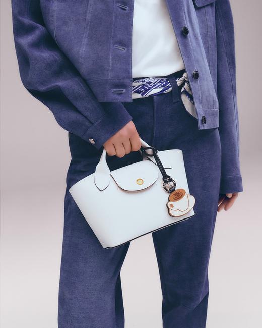 LC珑骧 牛皮迷你托特包小菜篮子包 Z-15719 商品图8