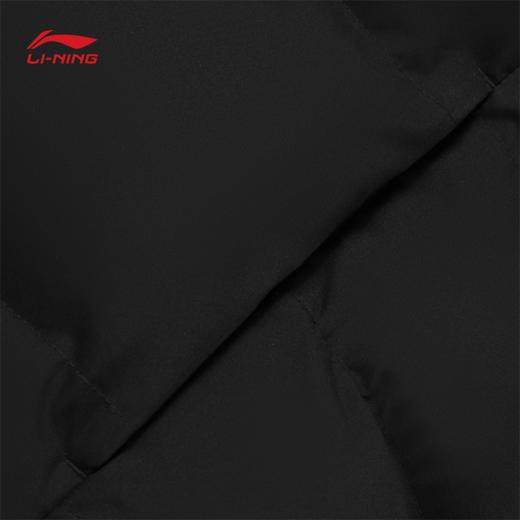 李宁女子保暖防泼水鸭绒短羽绒服AYMV198 商品图4