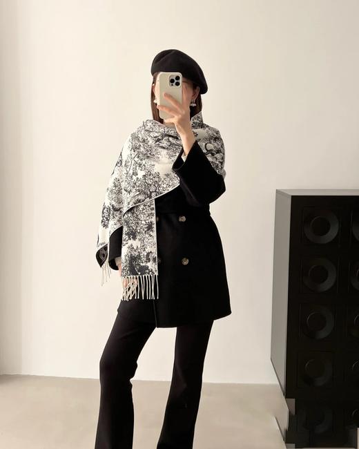 迪奥 新款 动物园印花围巾（DSX） 商品图9