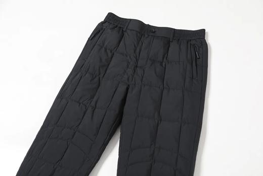 D111701加厚款90%白鸭绒男士冬季保暖羽绒休闲裤 商品图8