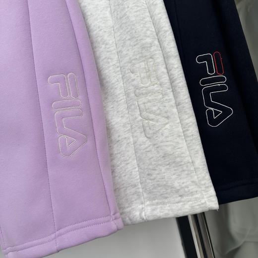 D111736男女宝宝都可以穿立体刺绣logo超显瘦摇粒绒弯刀裤 商品图7