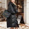 「高货kbnq」全新升级【铂金会员781/天猫1059/差价278】(72025)洛诗琳加厚中长款羽绒服2025冬季新款连帽过膝保暖外套 商品缩略图0