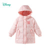 迪士尼（Disney）Baby女童夹棉保暖卡通满印外穿连帽中长款棉服秋冬新款外套 商品缩略图7