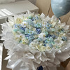 《冰雪女王》蓝白色巨型花束 商品缩略图2