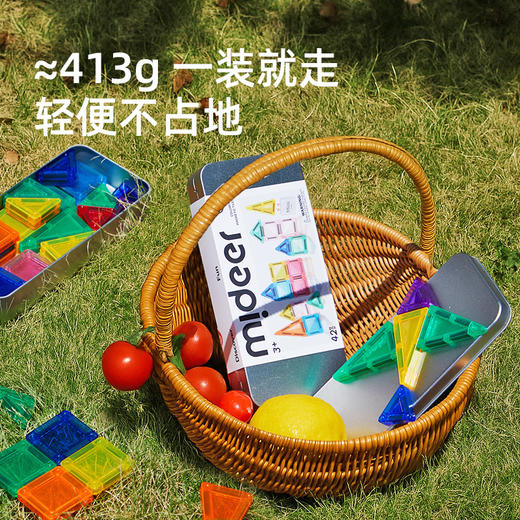 【丸丫专属】mini磁力片便携式磁力片 商品图2