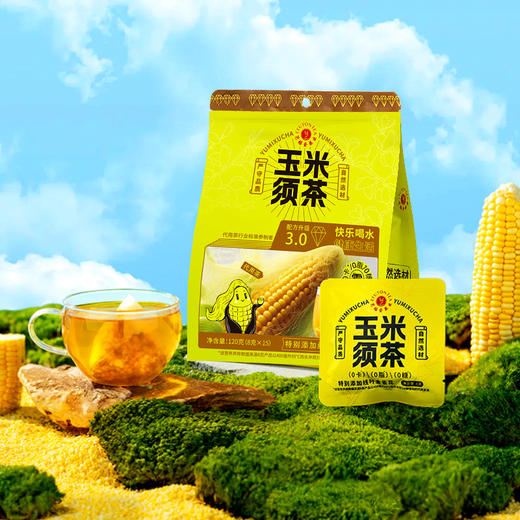 艺福堂花草茶 泡水喝 茶包组合 花茶 玉米须茶120g/袋 商品图1